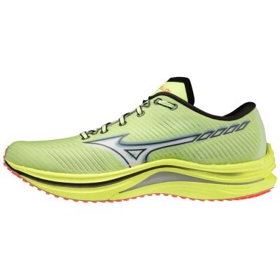 Zapatillas Para Correr Mizuno WAVE Rebellion Hombre Verdes Amarillos - Chile M962RUPTQK